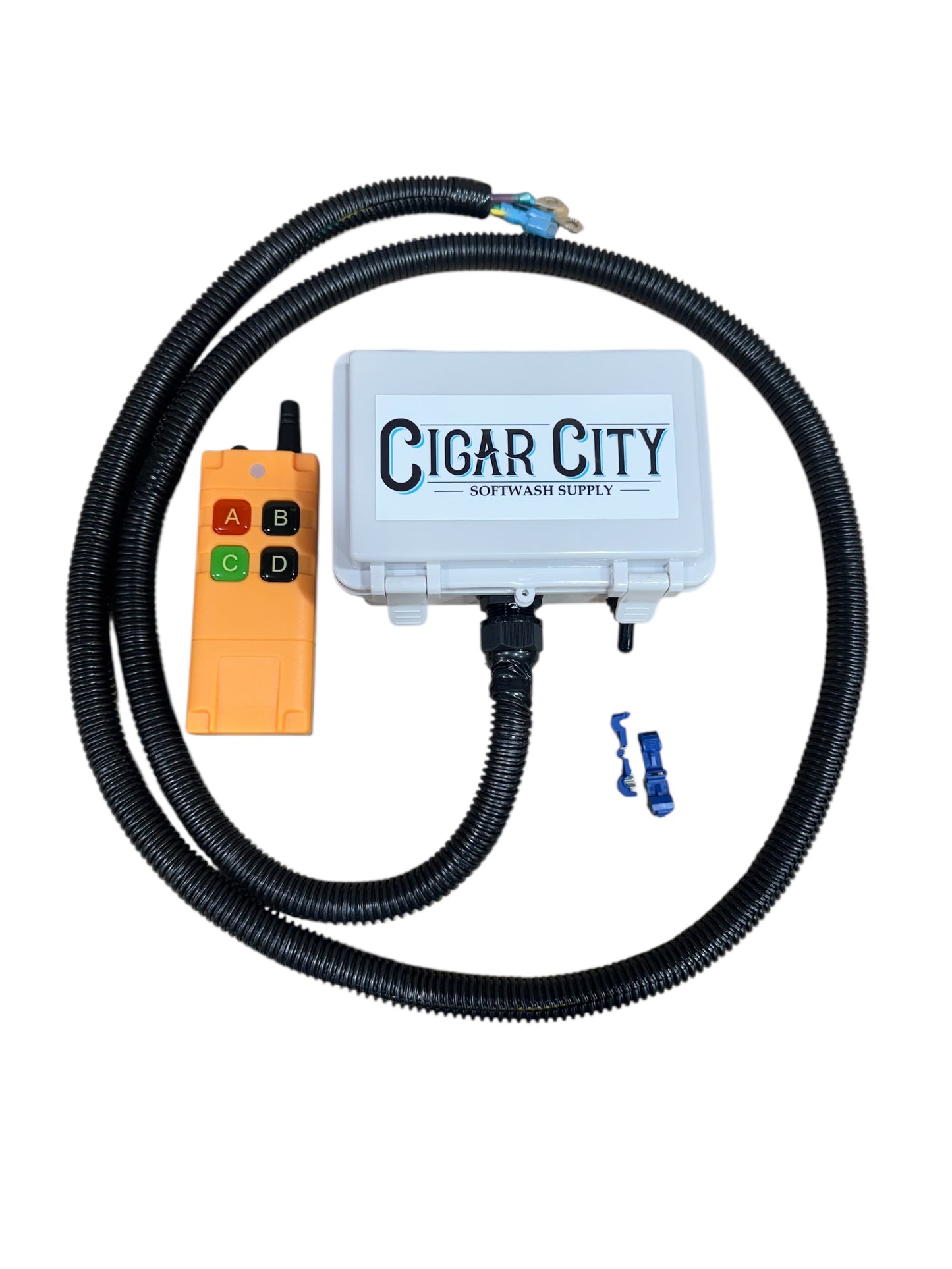 Remote Start/Stop System for P40 Gas Roof Pumps/Pressure Washers – Compatible with Honda GX160, GX200, GX390,