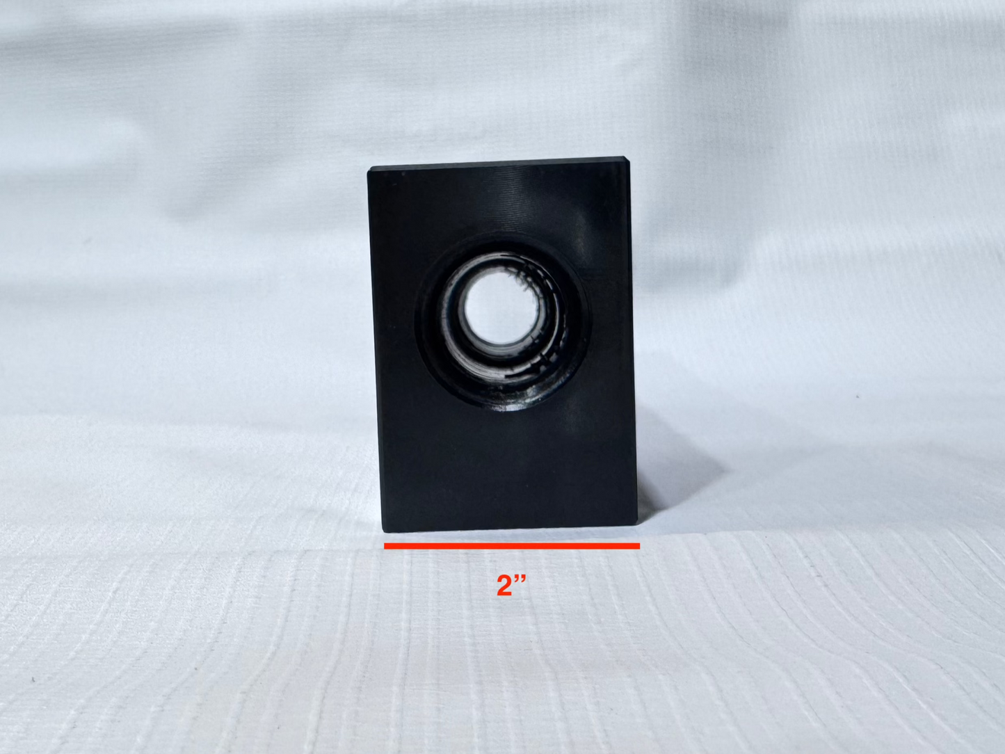 3 Port Downstream Injector Manifold Block – Black Polypropylene Chemical Selector