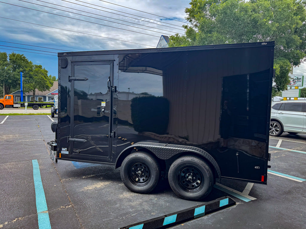 Enclosed 6x12 Pressure & Soft Washing Trailer with Heat