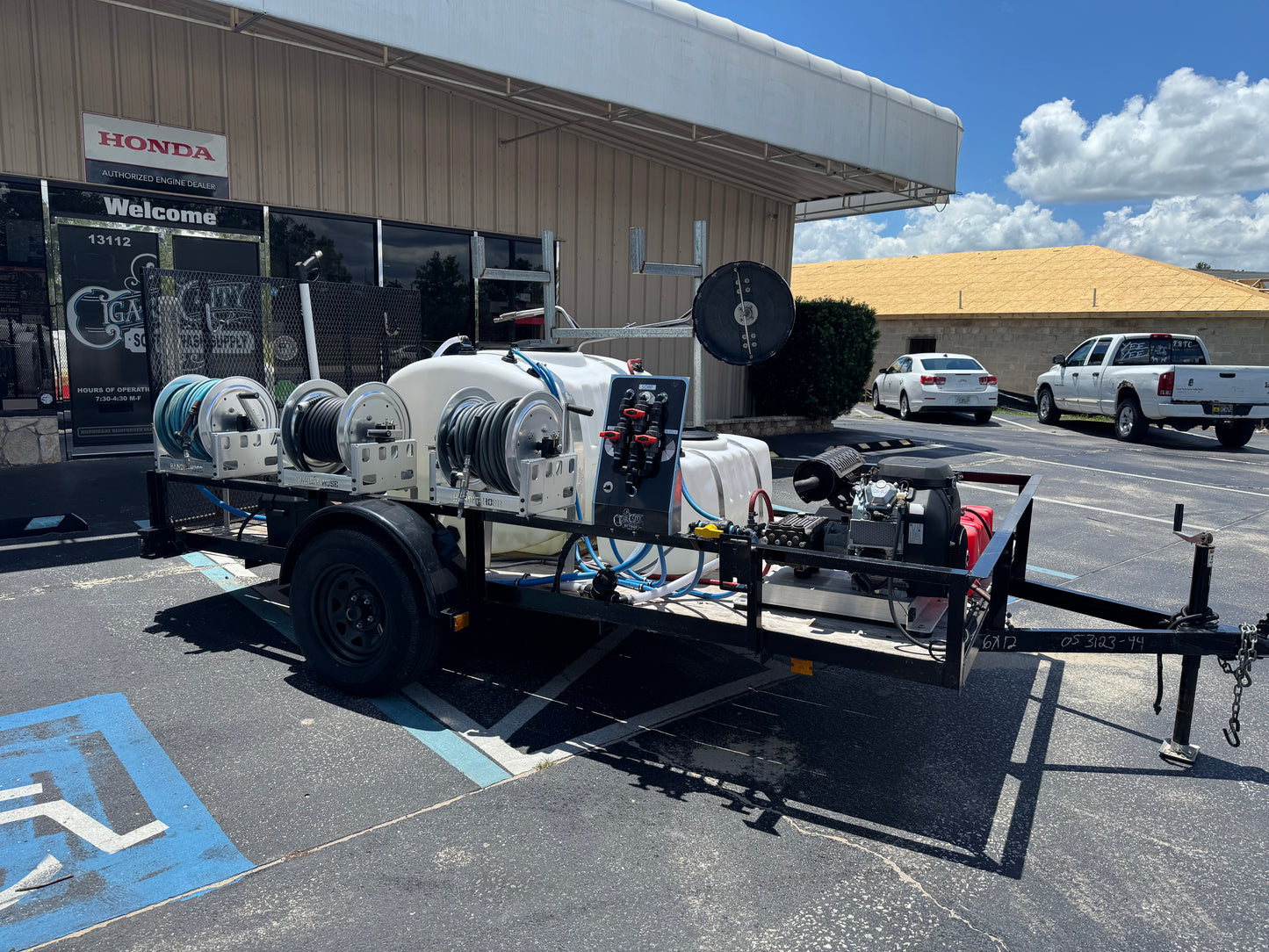 In Stock - 6x12 Single Axle 8GPM