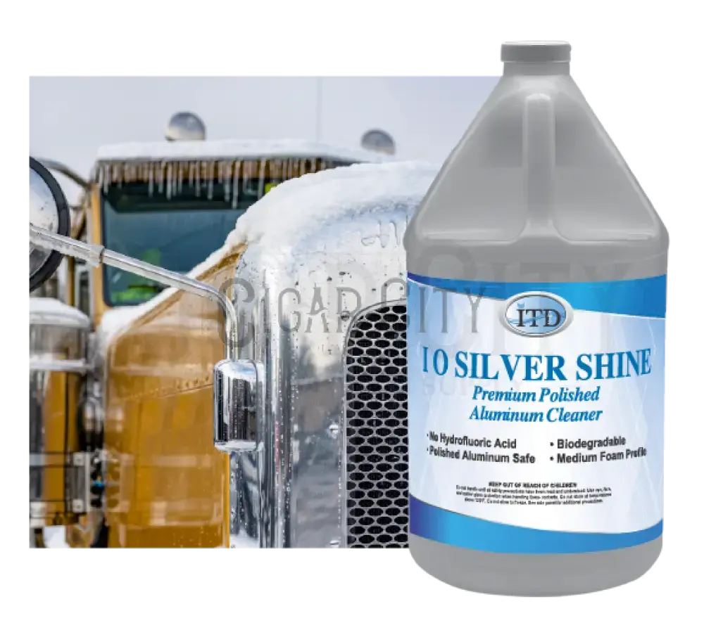 IO Silver Shine – Premium Polished Aluminum Cleaner Cigarcity Softwash.