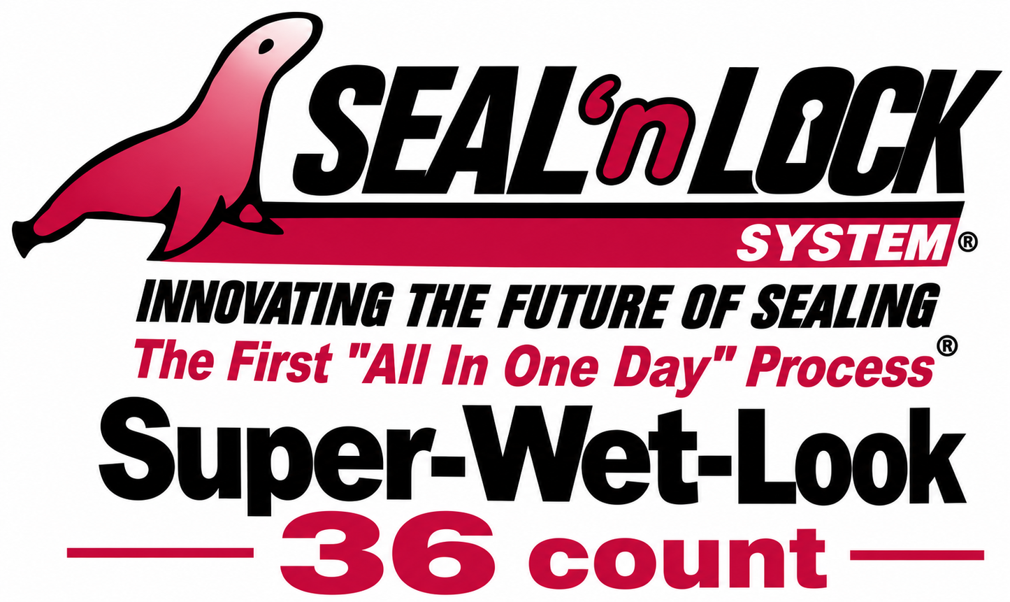 36 Bucket Bundle Seal 'N Lock Super Wet Look – 5 Gallon Pail | High-Gloss Paver Sealer