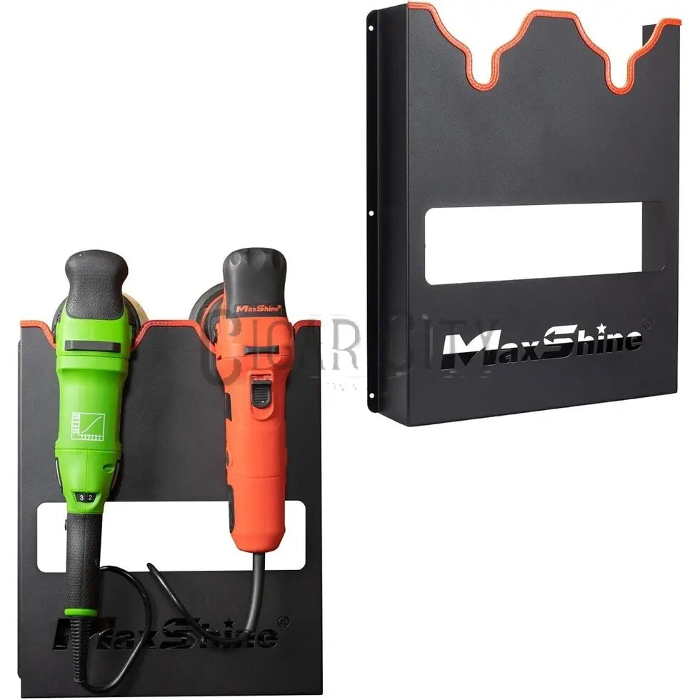 Maxshine Polisher Wall Holder – Mini Double – Maxshine Logo Maxshine