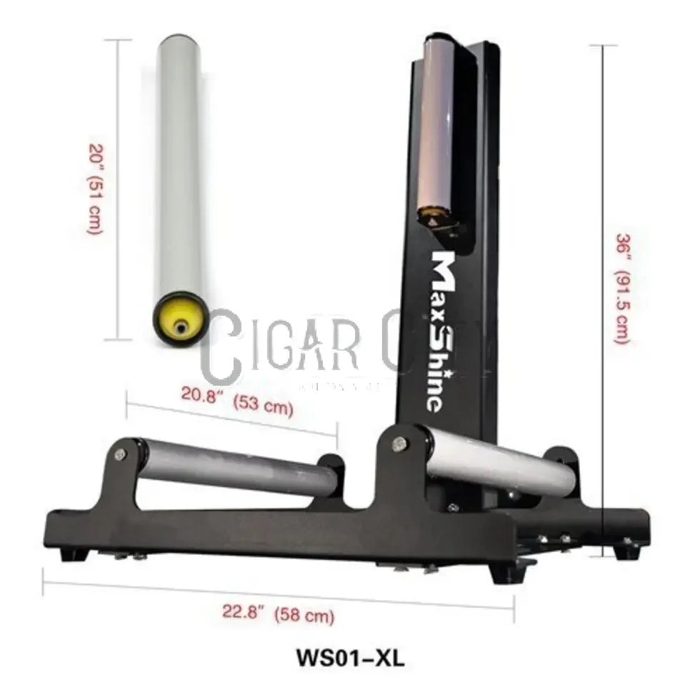 Maxshine Wheel Stand Tire Roller – XL Wheel Detailing Stand Maxshine