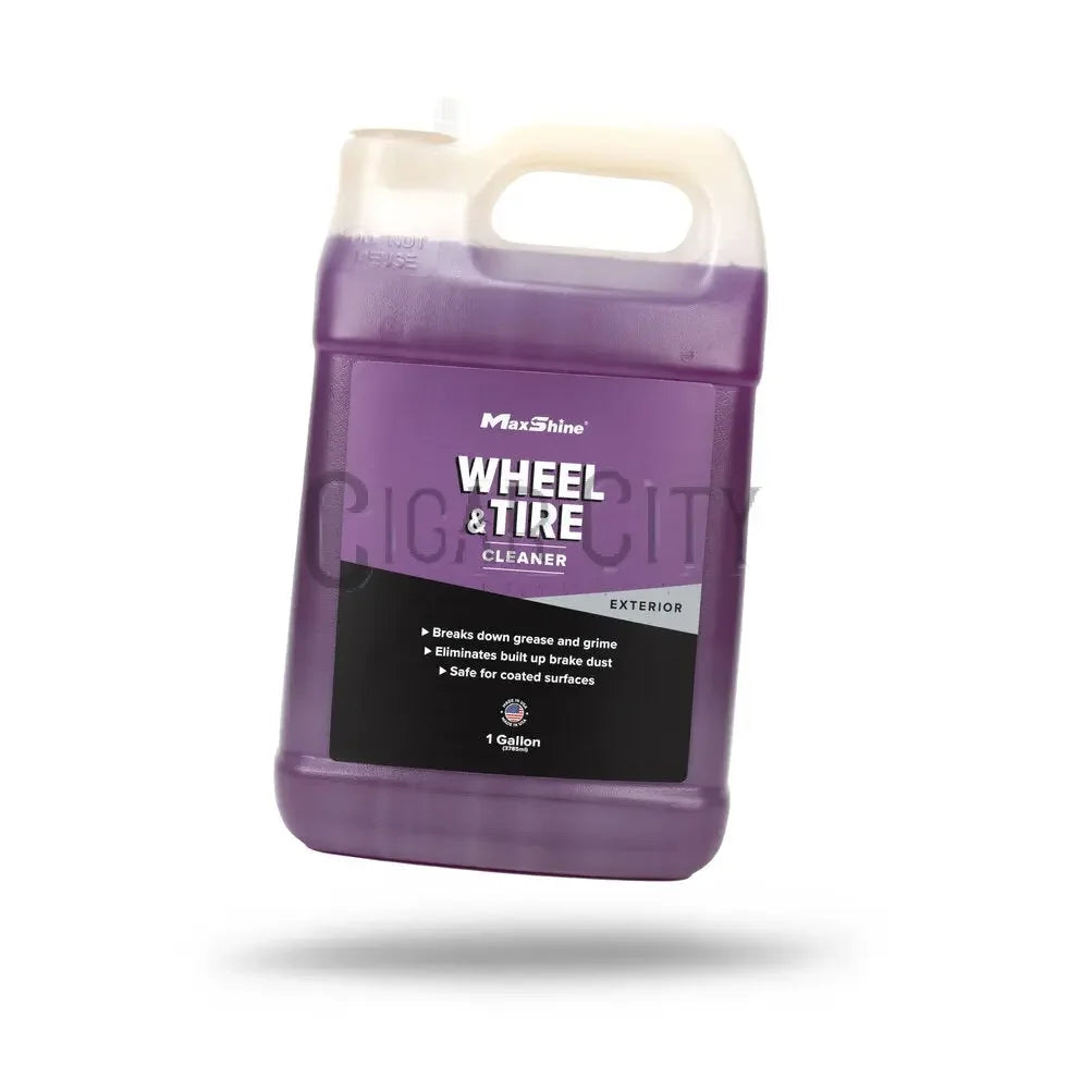 Maxshine Wheel & Tire Cleaner – Heavy-Duty Brake Dust & Tire Cleaner – 1 Gallon Maxshine