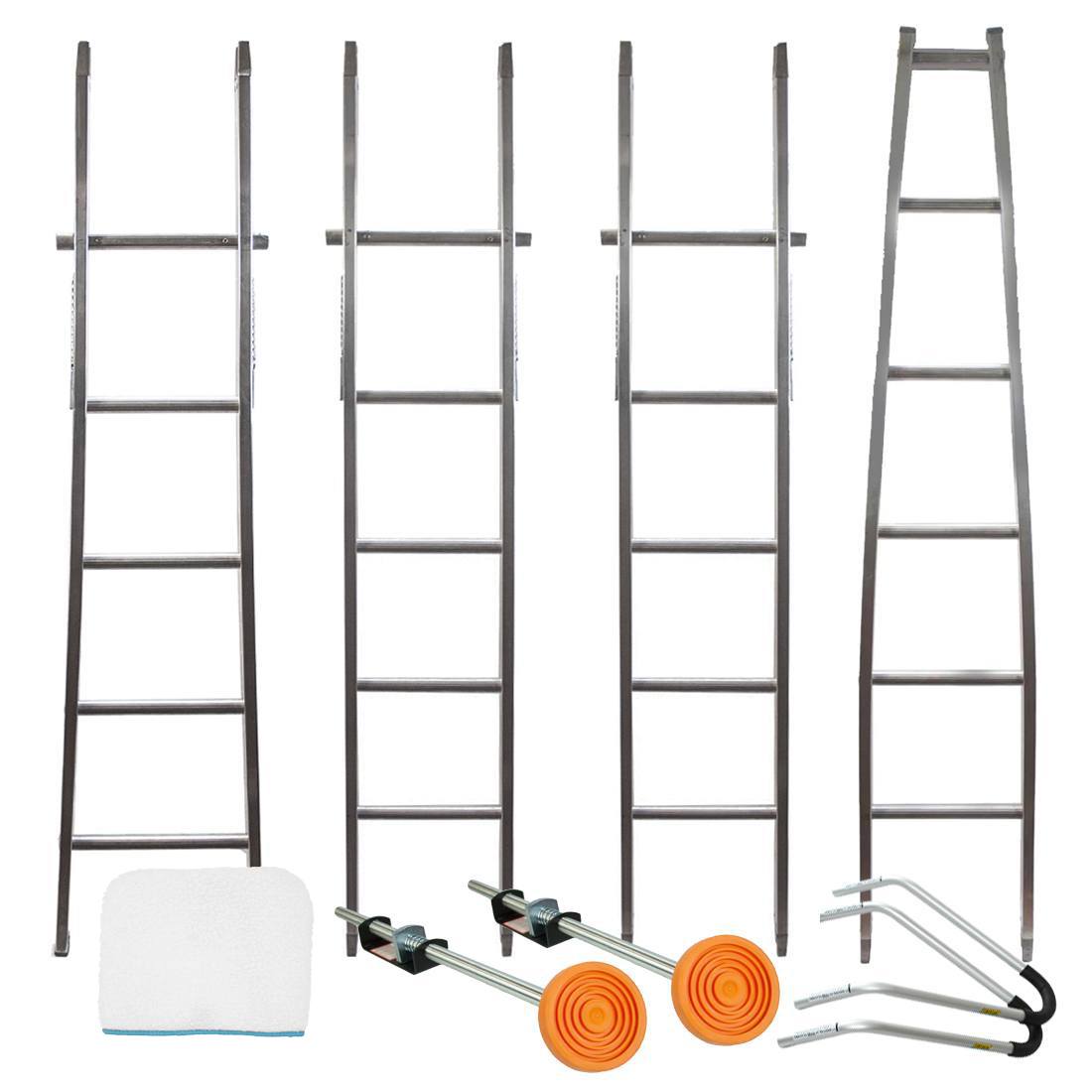 Metallic Ladder Loaded Kits - 21 Foot