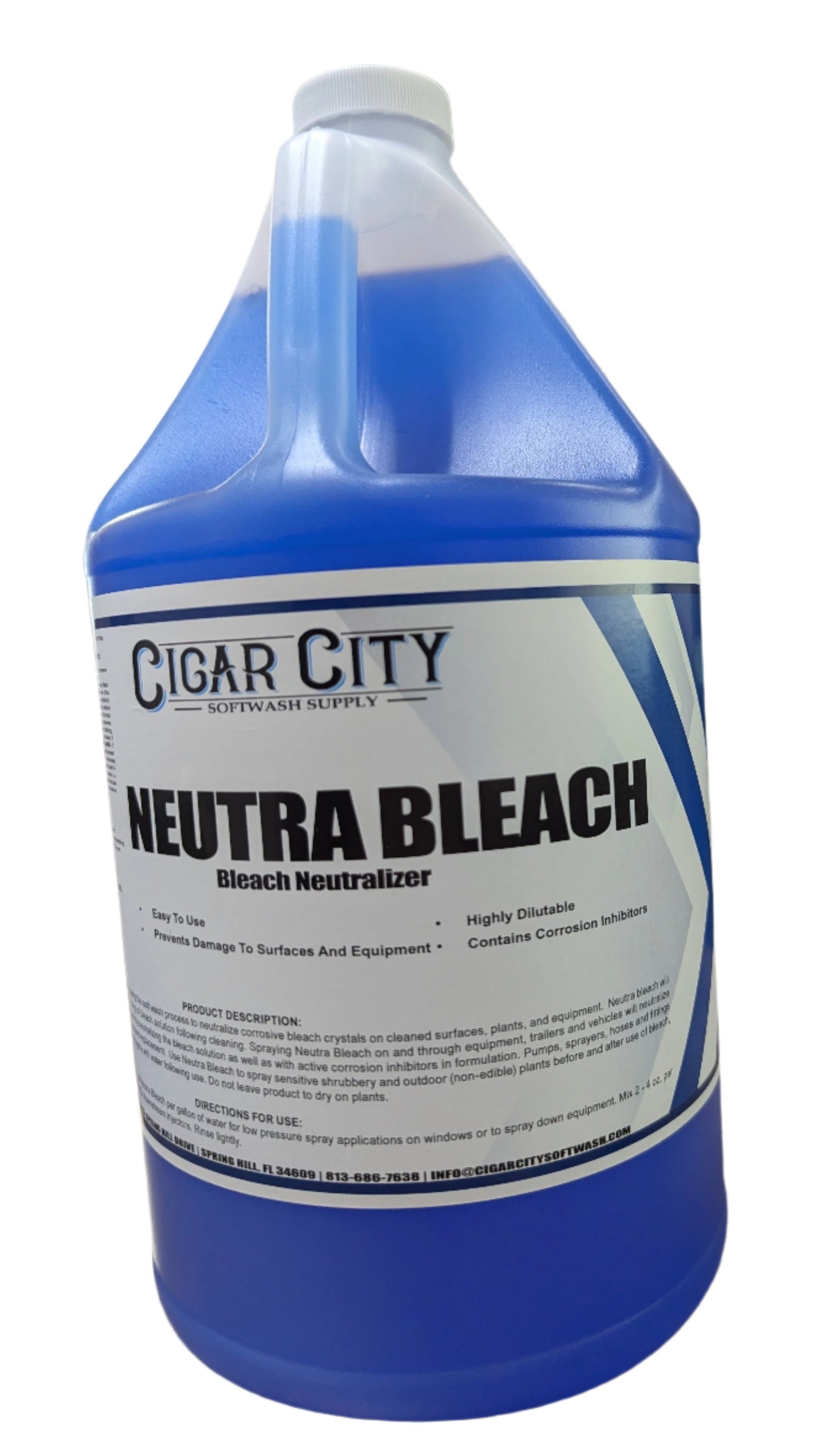 Neutra Bleach Chemicals Cigarcity Softwash.