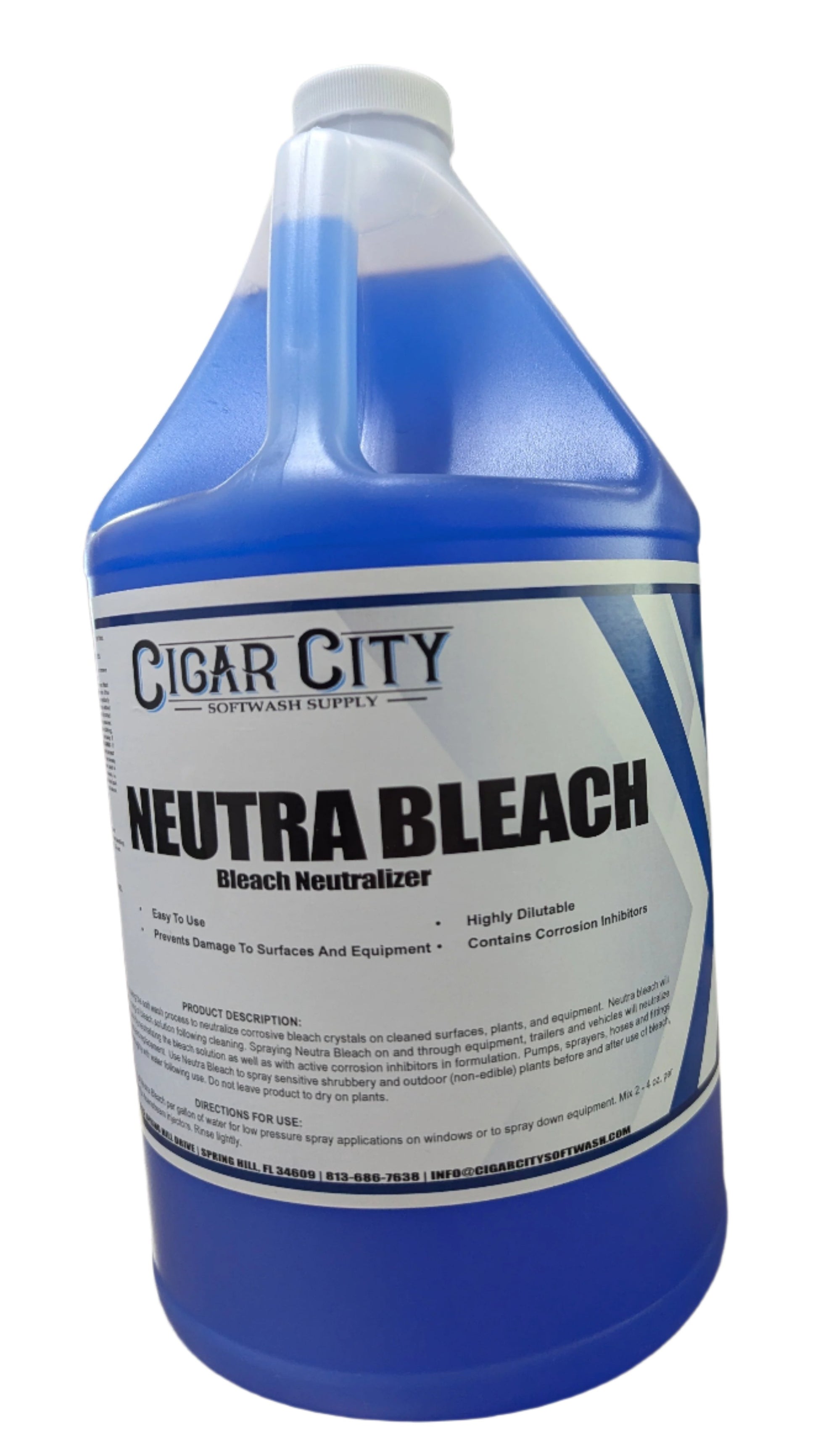 Neutra Bleach Chemicals Cigarcity Softwash.