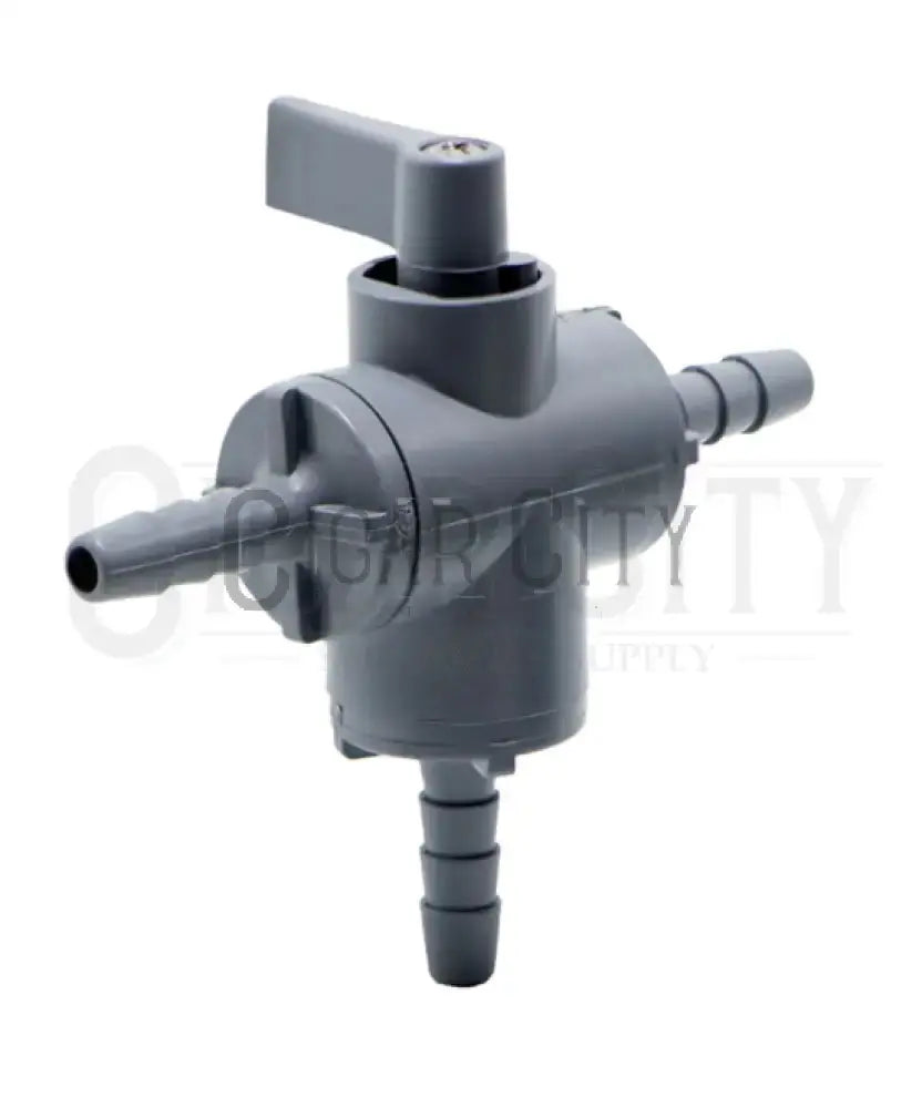 PVC 1/4" 3-Way Ball Valve 22260 Valve Cigarcity Softwash.