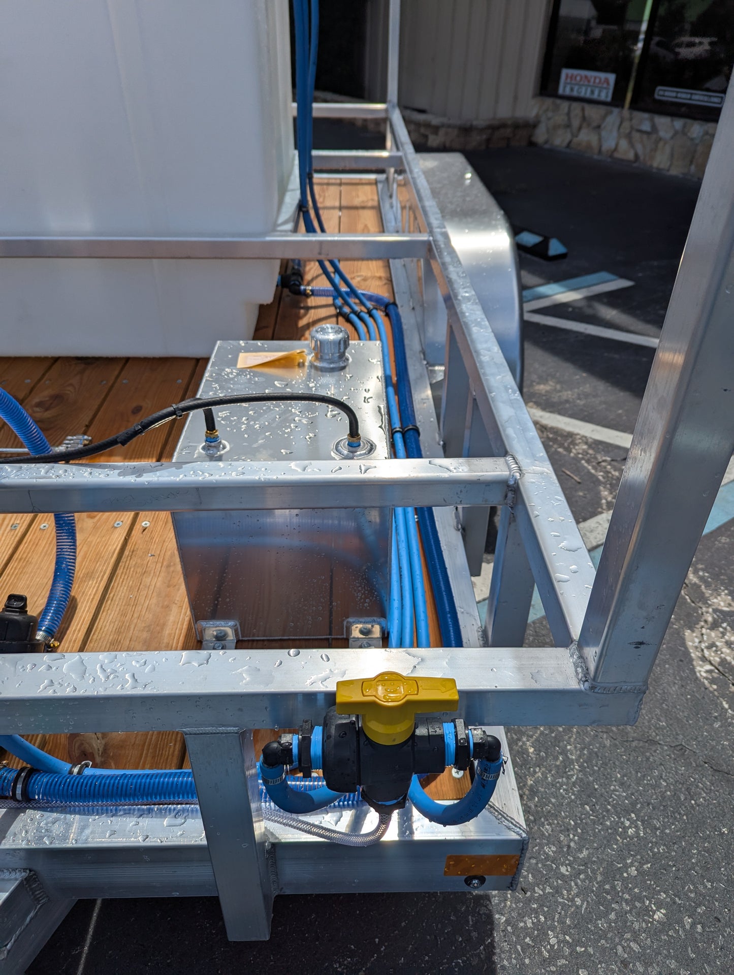 The Starter Series - Aluminum Tandem Axle Pressure Washing Trailer