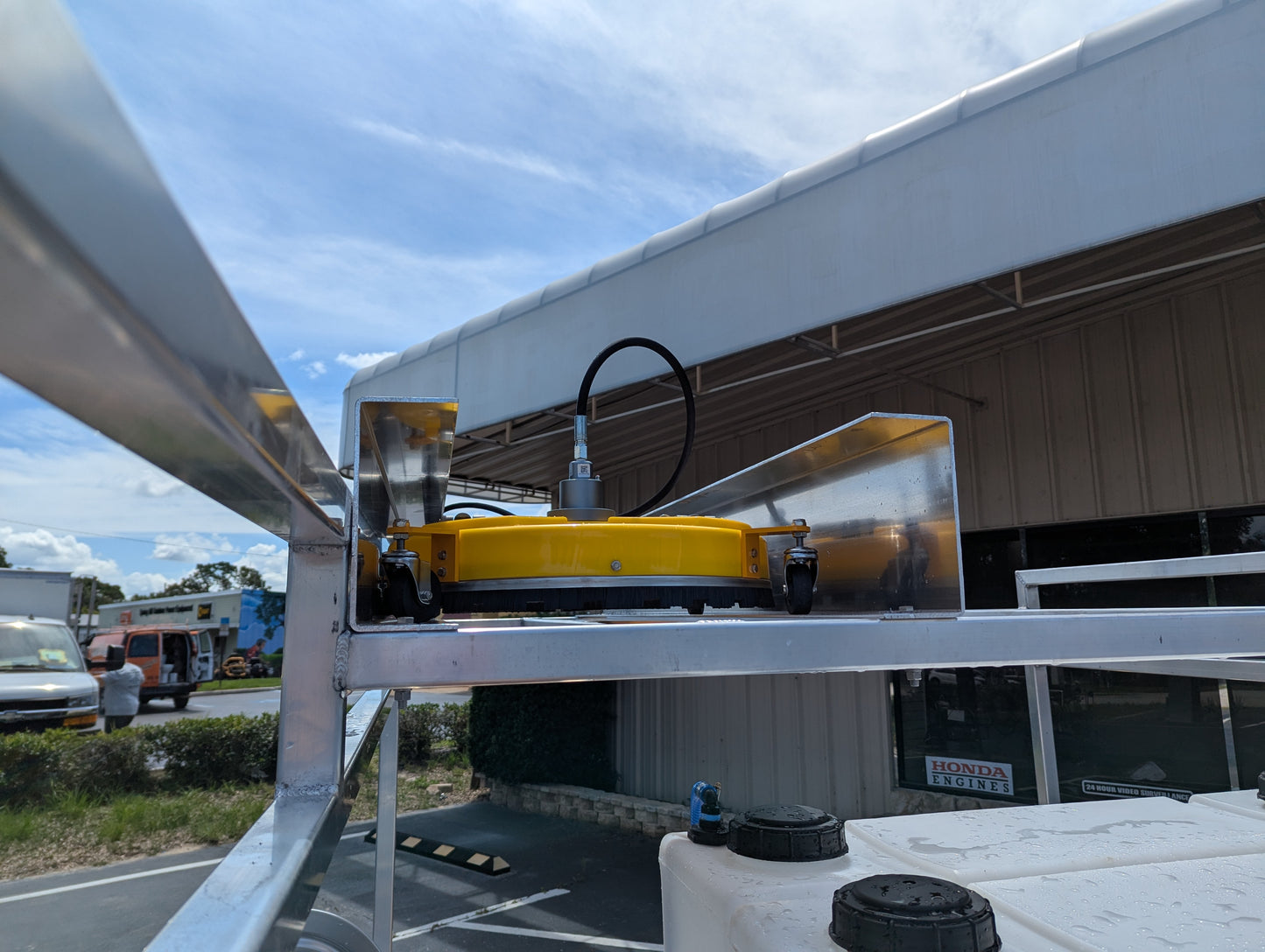 The Starter Series - Aluminum Tandem Axle Pressure Washing Trailer