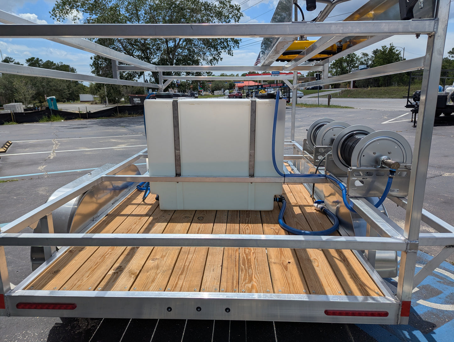 The Starter Series - Aluminum Tandem Axle Pressure Washing Trailer