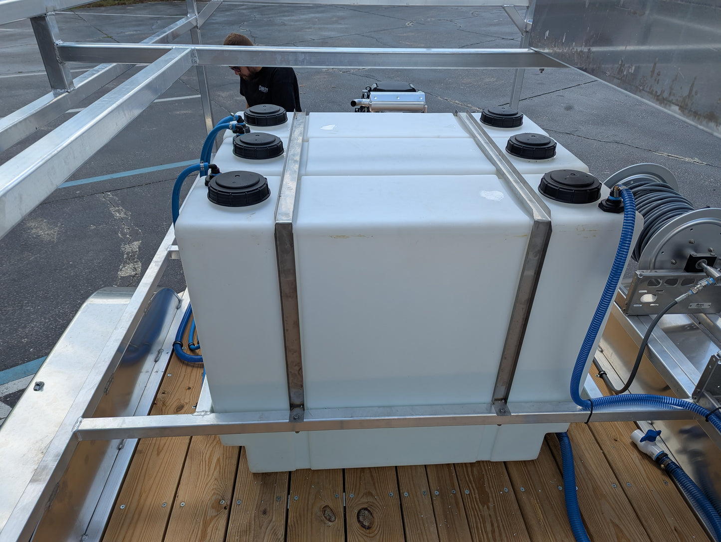 The Starter Series - Aluminum Tandem Axle Pressure Washing Trailer