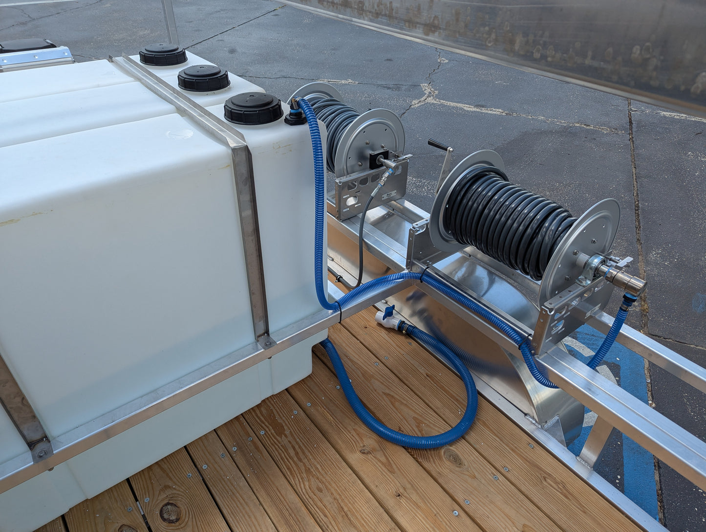 The Starter Series - Aluminum Tandem Axle Pressure Washing Trailer