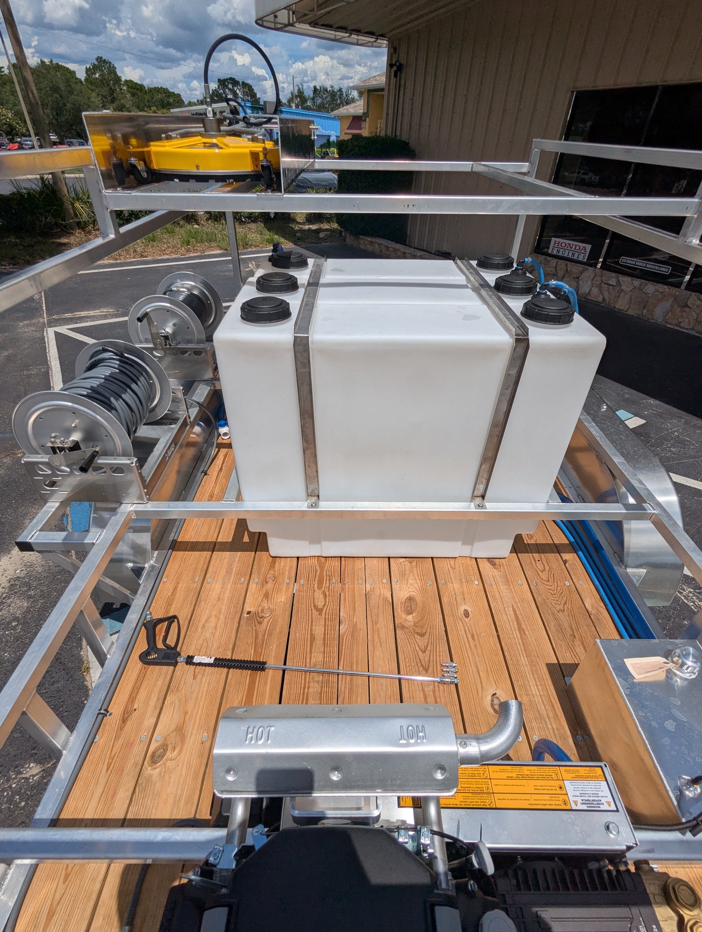 The Starter Series - Aluminum Tandem Axle Pressure Washing Trailer