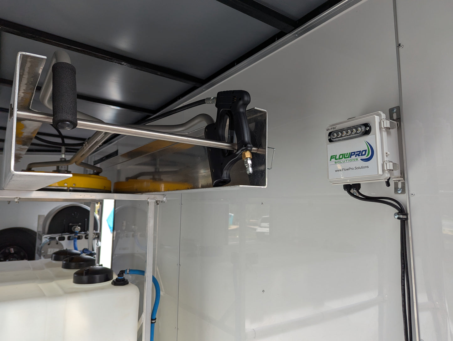 Enclosed 6x12 Pressure & Soft Washing Trailer