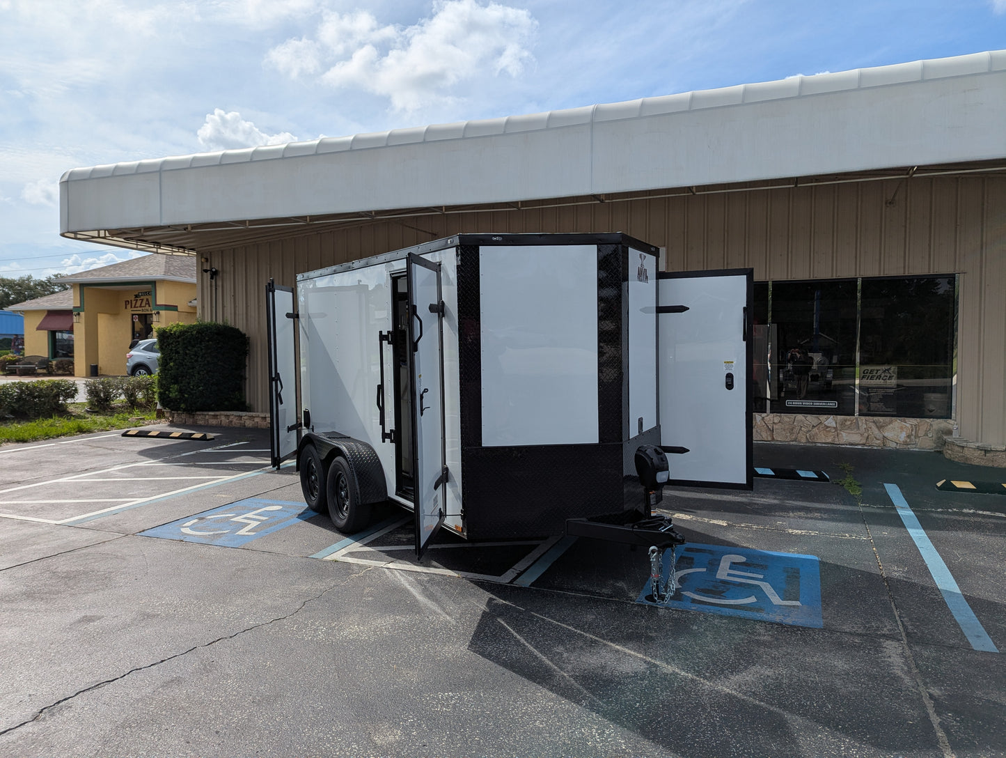 Enclosed 6x12 Pressure & Soft Washing Trailer