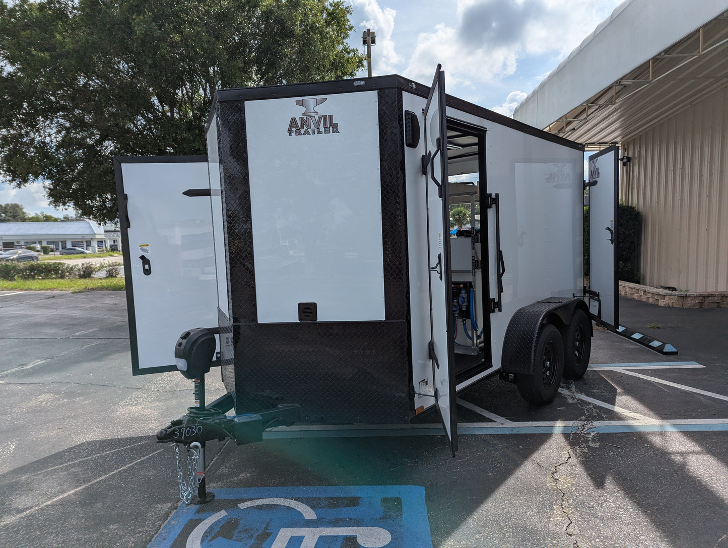 Enclosed 6x12 Pressure & Soft Washing Trailer