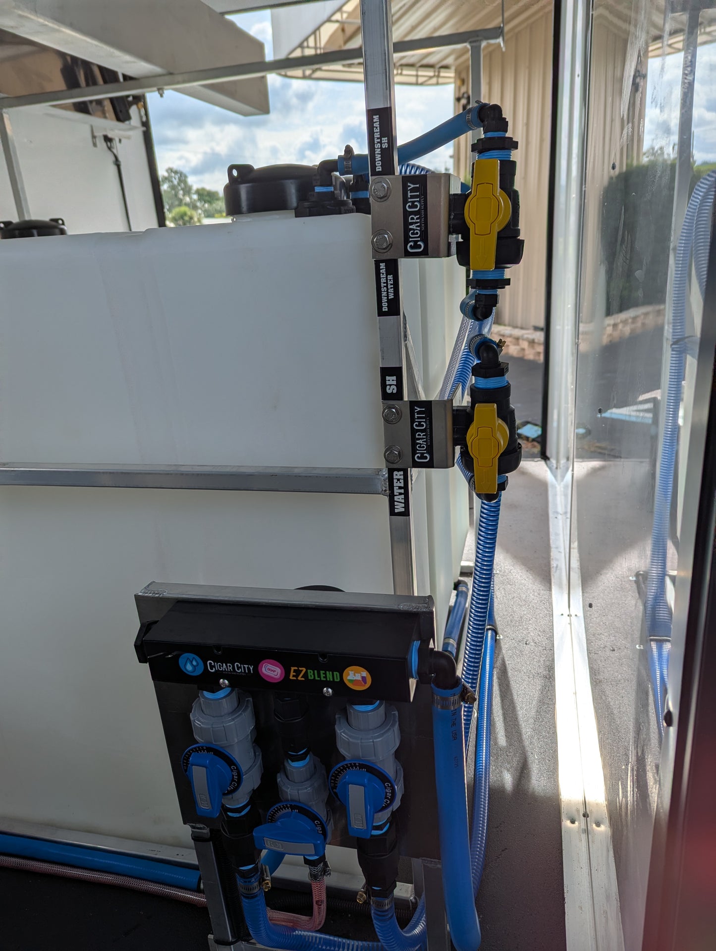 Enclosed 6x12 Pressure & Soft Washing Trailer