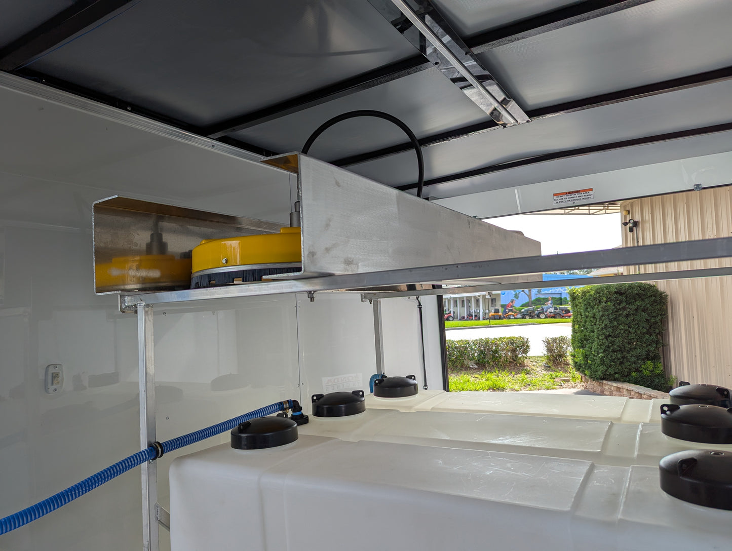 Enclosed 6x12 Pressure & Soft Washing Trailer