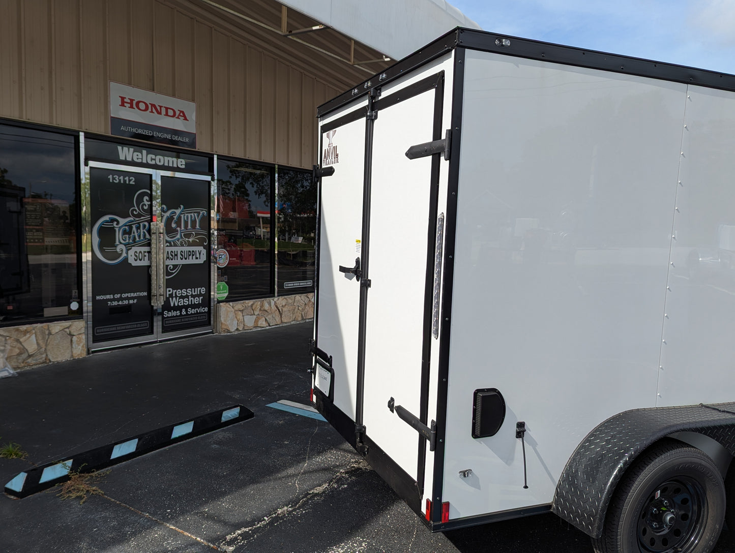 Enclosed 6x12 Pressure & Soft Washing Trailer