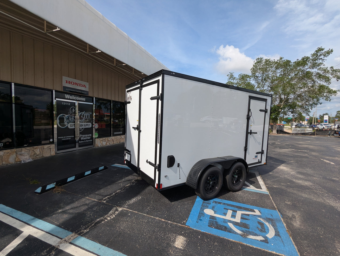 Enclosed 6x12 Pressure & Soft Washing Trailer
