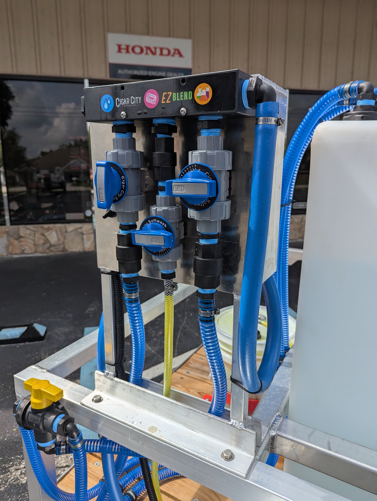 The Micro Series - 5x10 Aluminum Pressure & Softwash Trailer