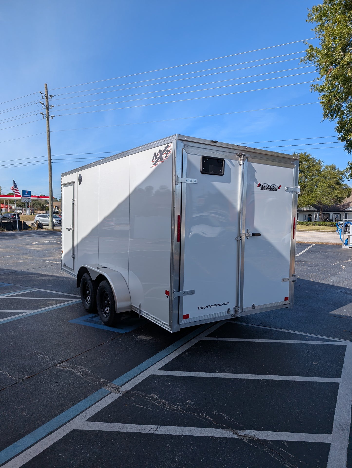 Enclosed 7x16 Pressure Wash, Soft Wash & Trash Bin Cleaning Trailer