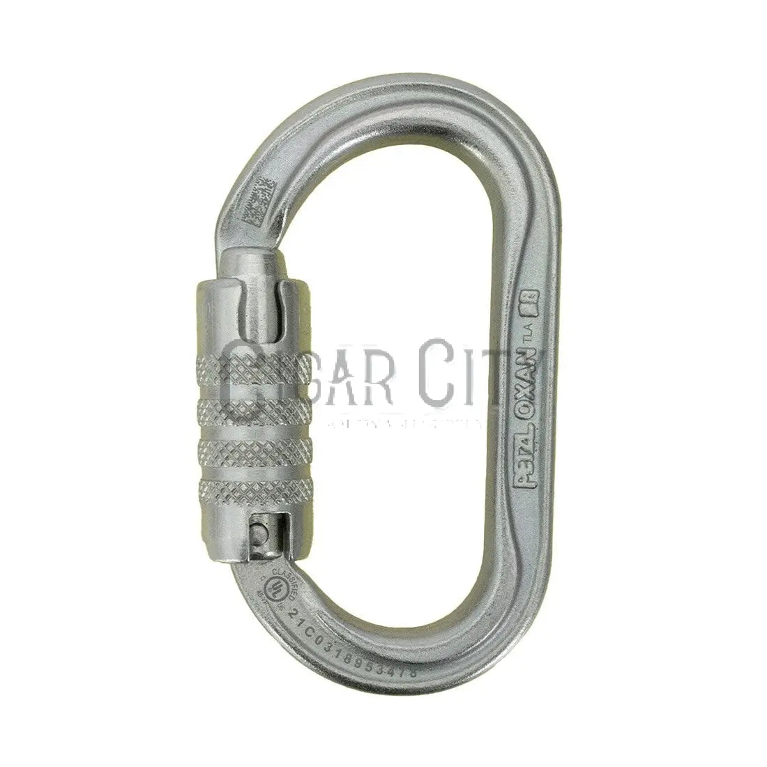 Petzl OXAN Triact-Lock Steel Carabiner WindowCleaner.com