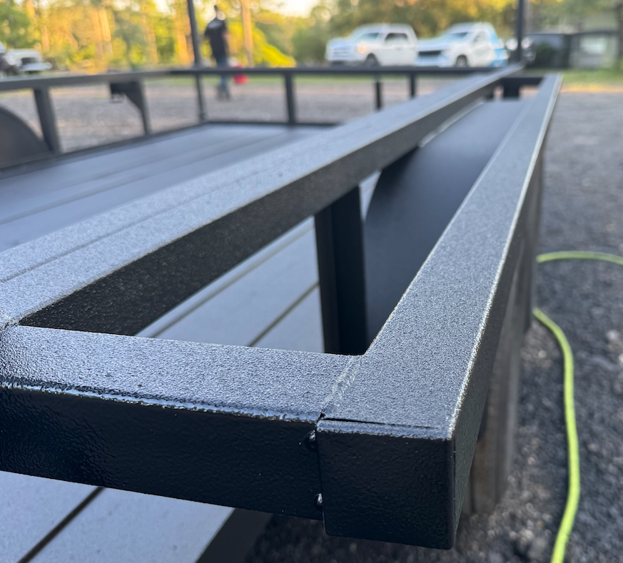 Triple Crown 6x12 TA Trailer with Cage & Bed Liner - Cigarcity Softwash