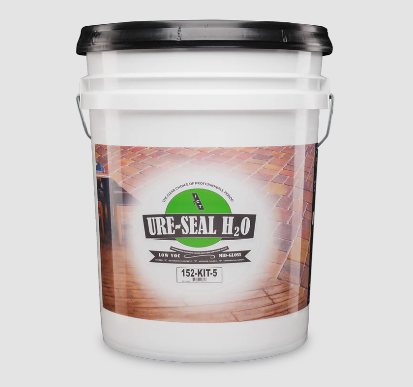 Ure-Seal H₂O - Clear Urethane Concrete Sealer Mid Gloss 5 Gallon 2 Part Kit (152-KIT-5)