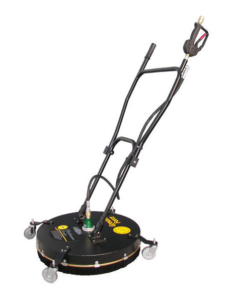 Whisper Wash Ground Force 24" Surface Cleaner – Hydro-Flow Stainless Steel Performance 2-Tip Bar WGF2400-HFSP