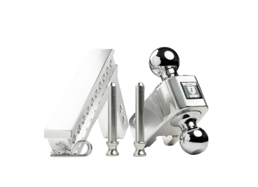 BulletProof 2.0" Aluminum Medium Duty 6" Drop/Rise Hitch
