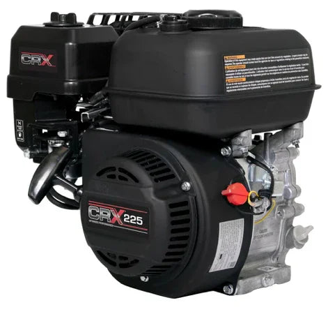 CRX 225 gas engine for softwash equipment, durable black motor with red fuel cap