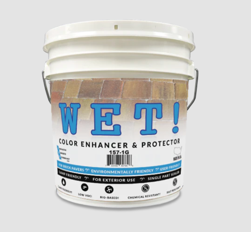 WET! - Ready-to-Use Wet Look Concrete Sealer High Gloss 1 Gallon (157-1G)