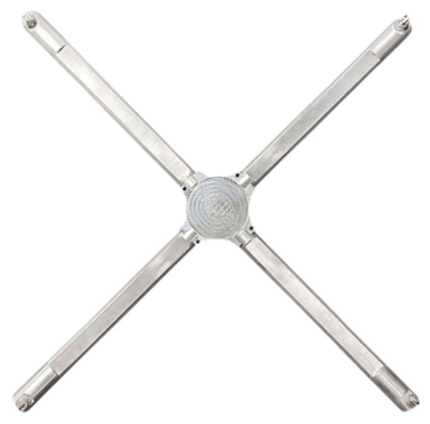 Four-arm softwash spray wand for professional exterior cleaning equipment