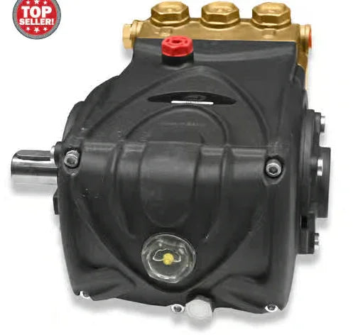 Top-selling softwash pressure washer pump with brass fittings and red valve