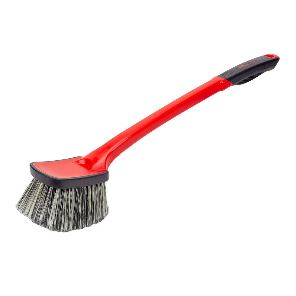 Maxshine Soft Grip Medium Duty Brush with Long Handle