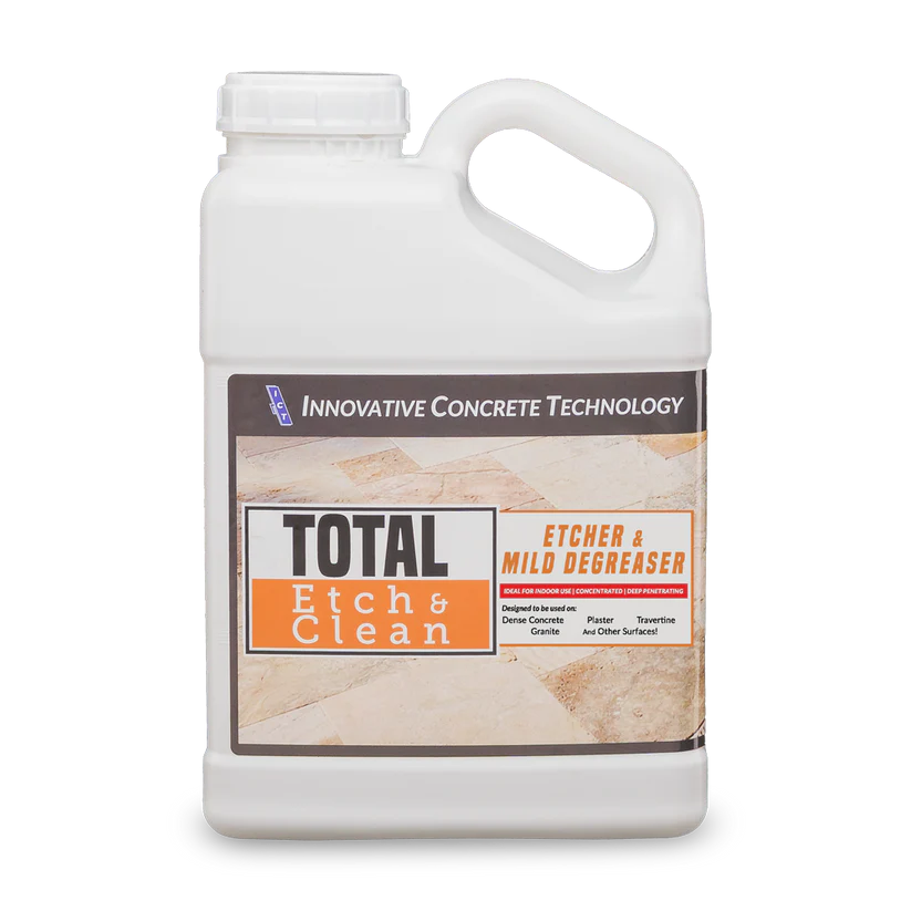 Total Etch & Clean - Etching & Cleaning Concrete Surfaces
