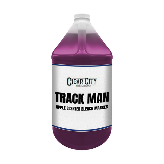 TrackMan Apple Bleach Marker Chemicals Cigarcity Softwash.
