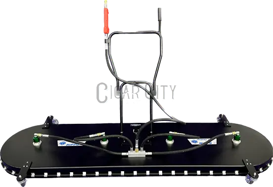 Whisper Wash Big Hippo 8' Surface Cleaner – Aluminum 2-Tip Bar | BH800-HFAL Whisper Wash