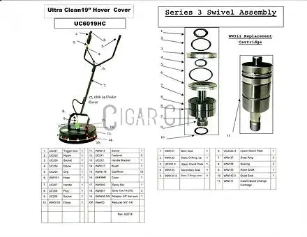 Whisper Wash Ultra Clean 19" Handle Whisper Wash