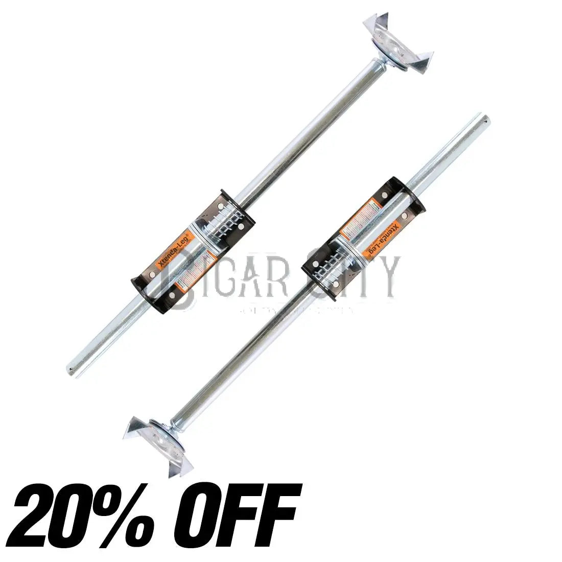 Xtenda-Leg Ladder Levelers - Cleated Feet WindowCleaner.com