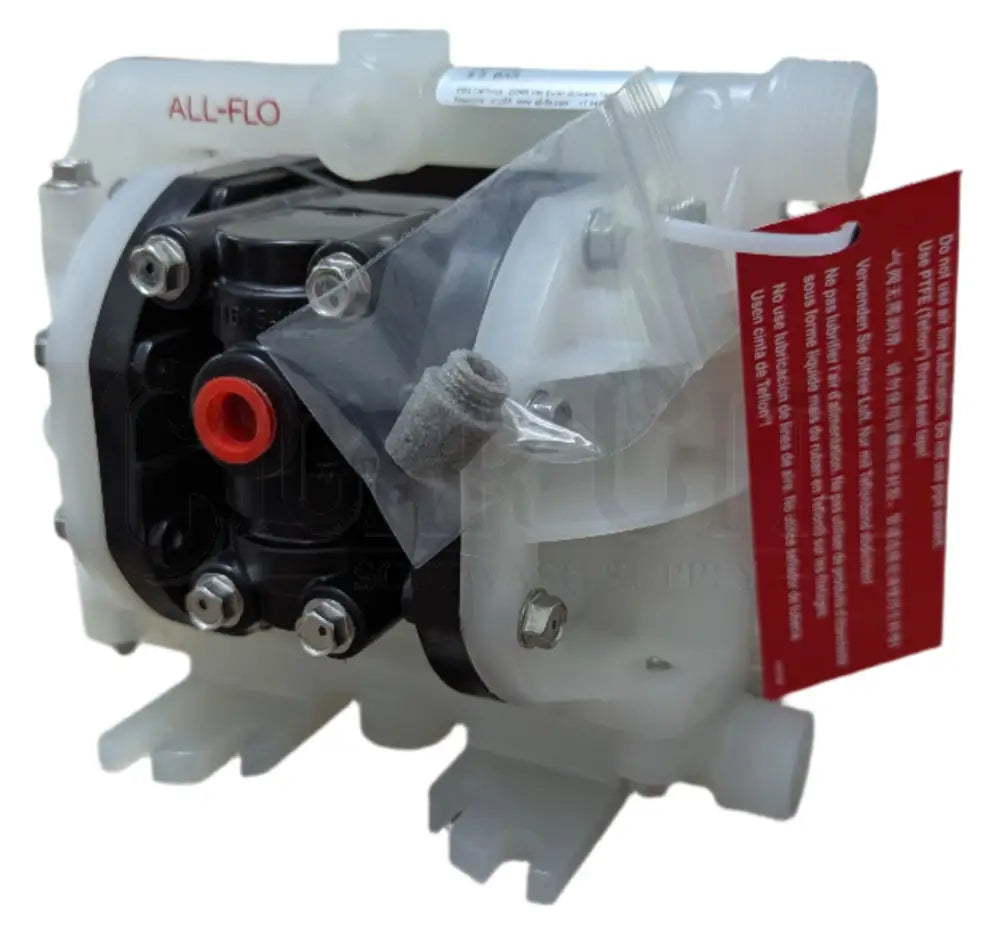 All-Flo 1/4" 5.7GPM Air Pump Viton A025-SPP-TTPV-S70-R Pumps Cigarcity Softwash.