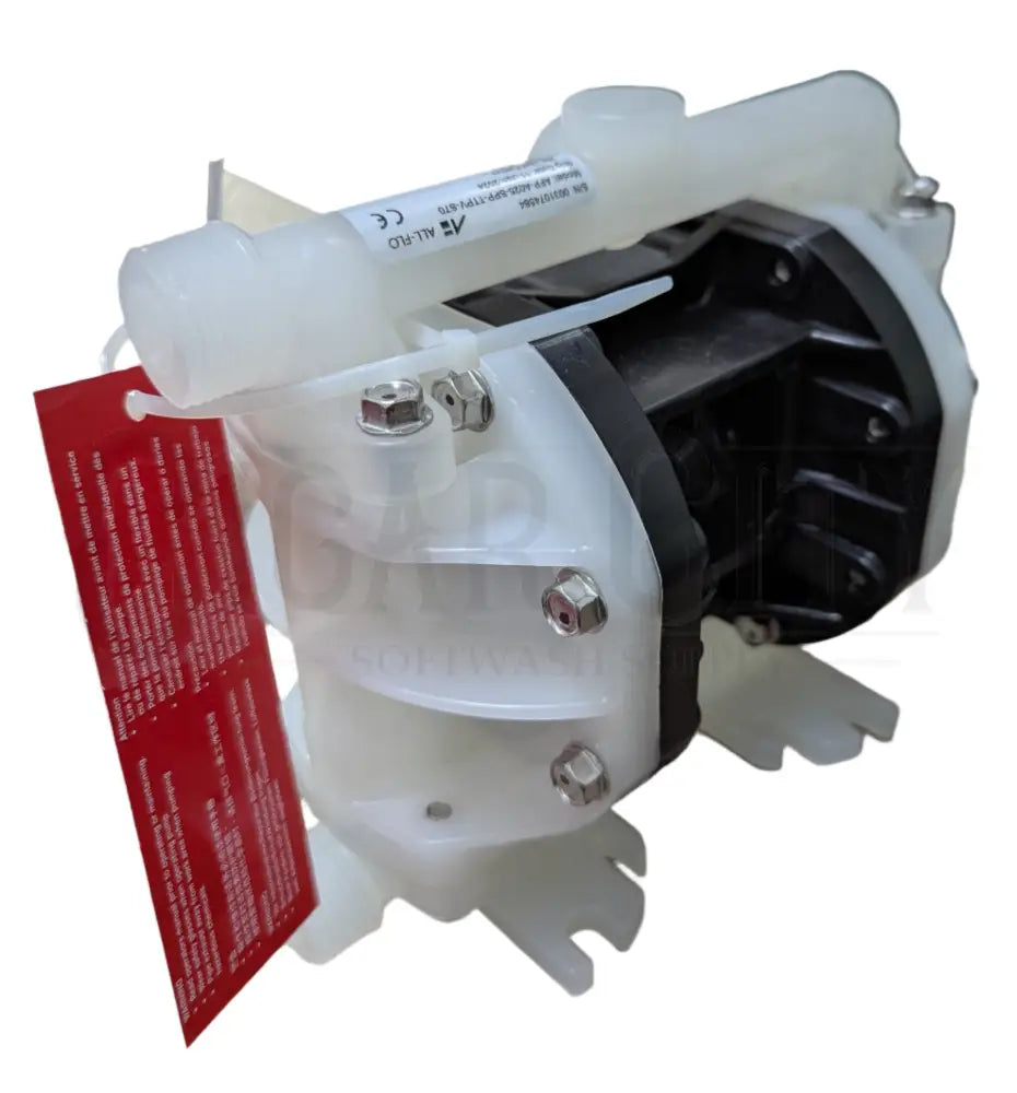 All-Flo 1/4" 5.7GPM Air Pump Viton A025-SPP-TTPV-S70-R Pumps Cigarcity Softwash.