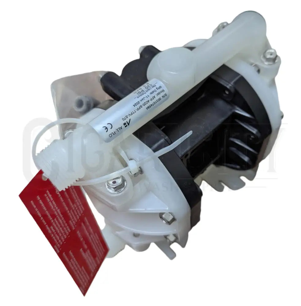 All-Flo 1/4" 5.7GPM Air Pump Viton A025-SPP-TTPV-S70-R Pumps Cigarcity Softwash.