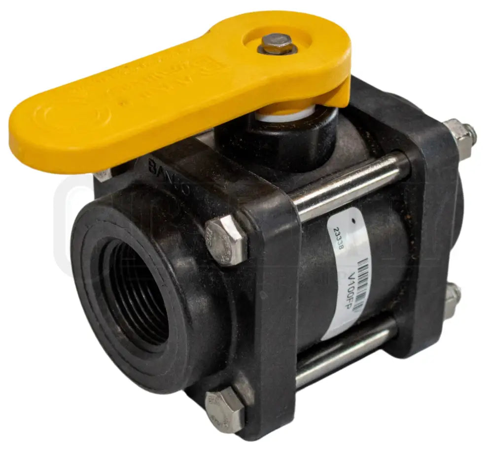 Banjo Ball Valve 1" V100FP Cigarcity Softwash.