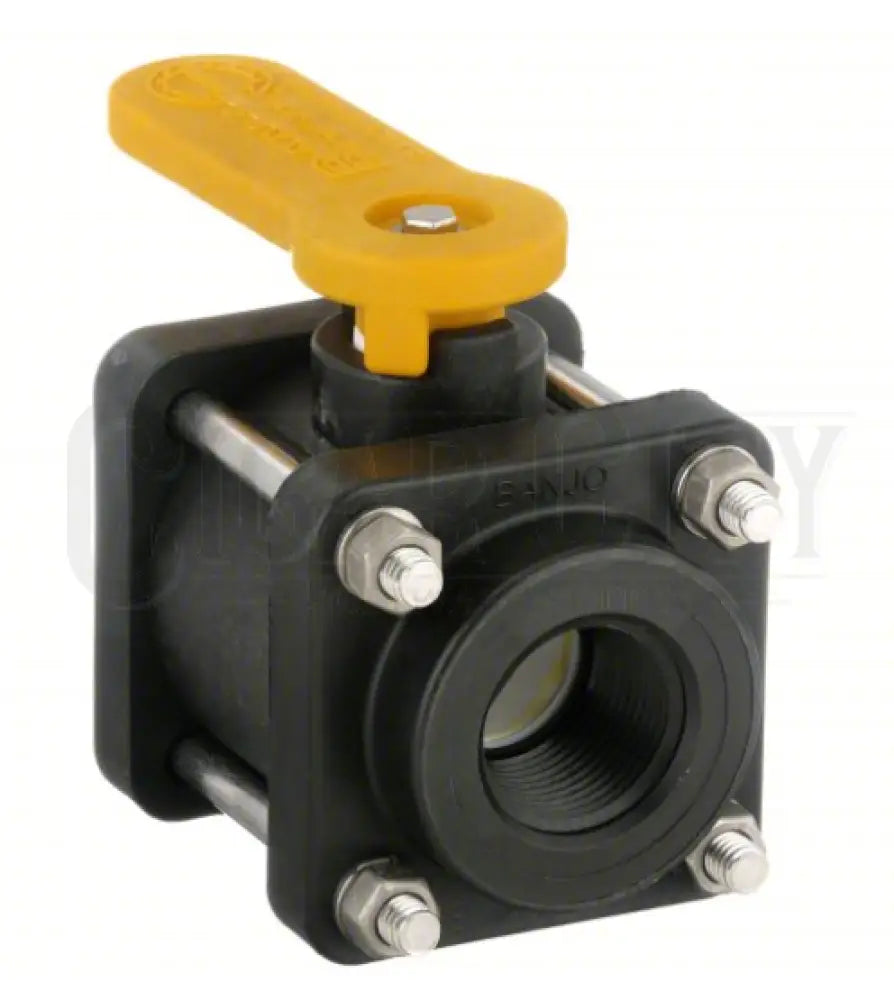 Banjo Ball Valve 1" V100FP  Cigarcity Softwash.