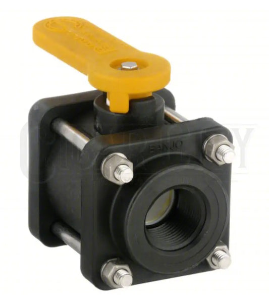 Banjo Ball Valve 1" V100FP  Cigarcity Softwash.