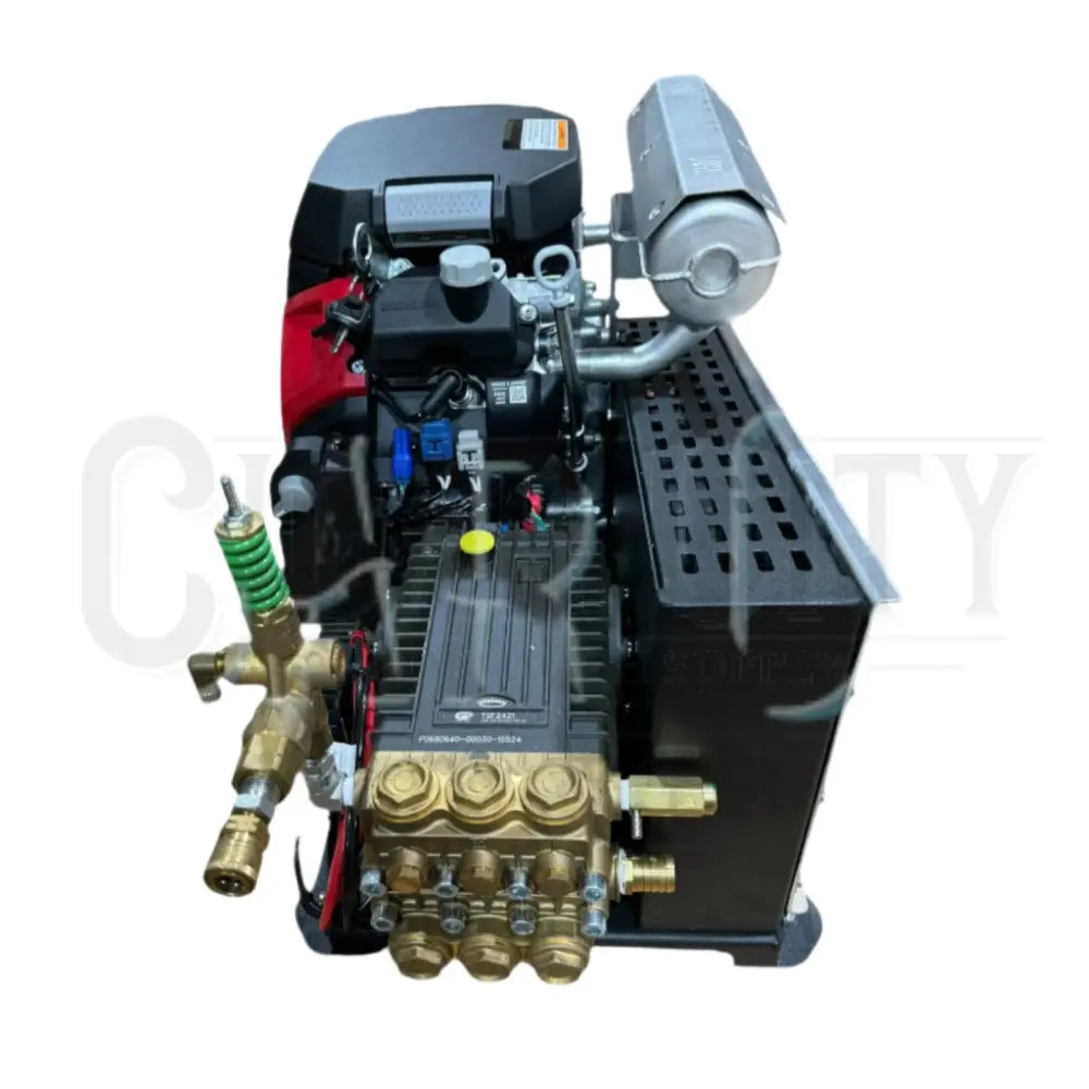 BE 10GPM 3,000 PSI Gas Cold Water Pressure Washer w/ Honda IGX800 and General Pump CWF1027H Cigarcity Softwash.